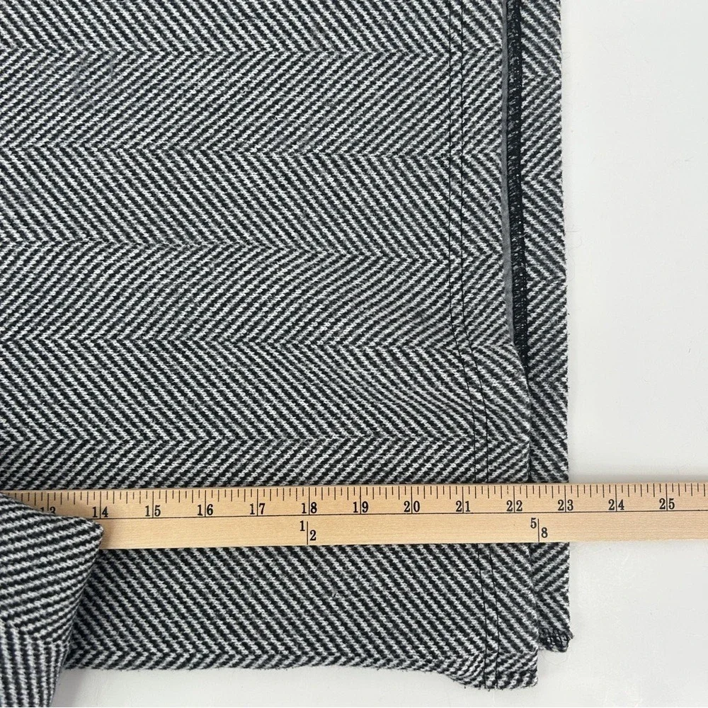 J. Crew Women's Long sleeve funnelneck Herringbone pullover‎ S